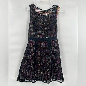Jessica Simpson basket weave floral dress fit for women’s size 6